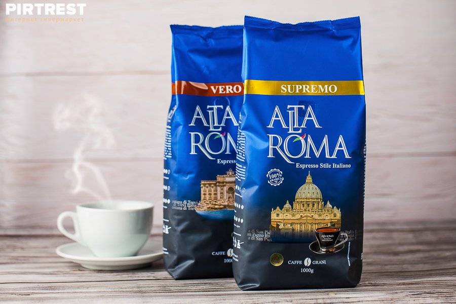 Проверенный годами кофе Alta Roma