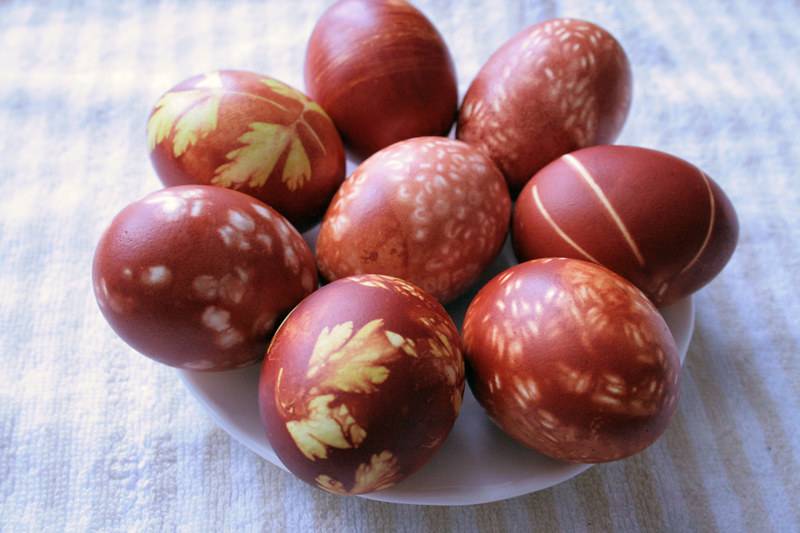 Покраска яиц каркаде рецепт с фото пошагово чаем