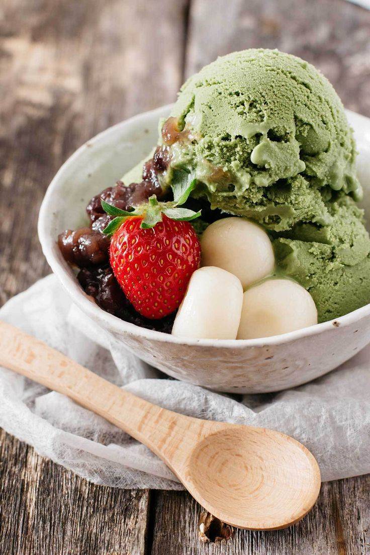 Рецепт мороженого из зеленого чая
