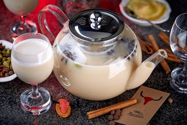 Чай масала с молоком
