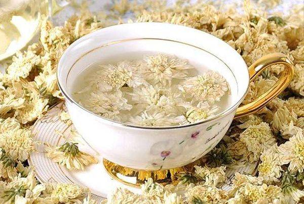 Чай с хризантемой