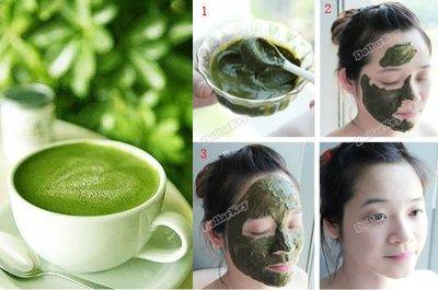 Зеленый чай для лица - приготовление масок дома, плюсы и минусы.