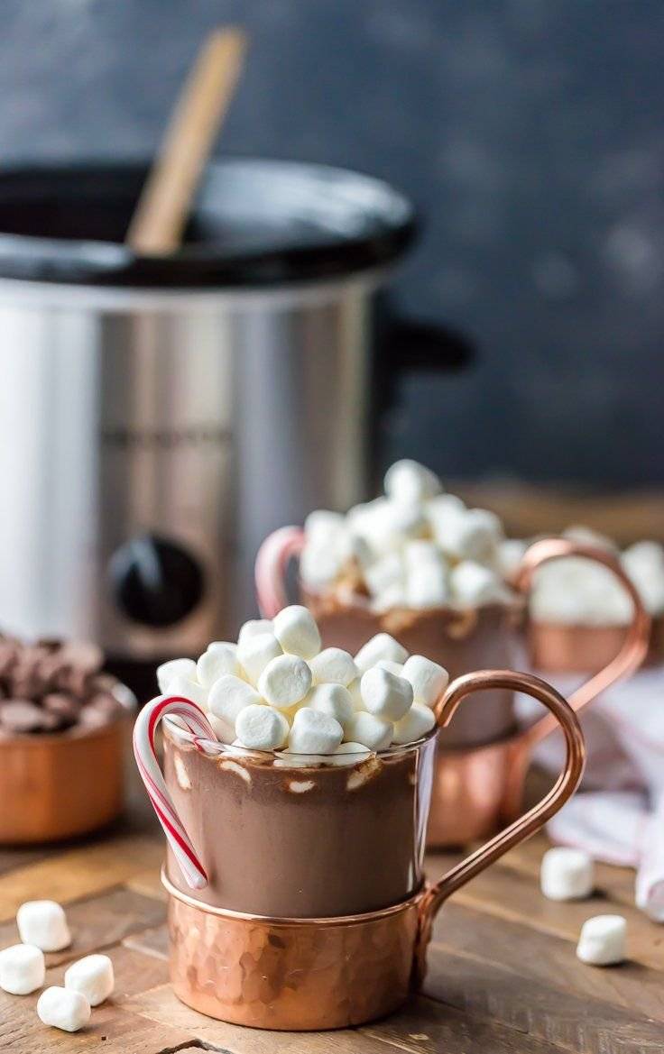 Что нужно для горячего шоколада с маршмеллоу