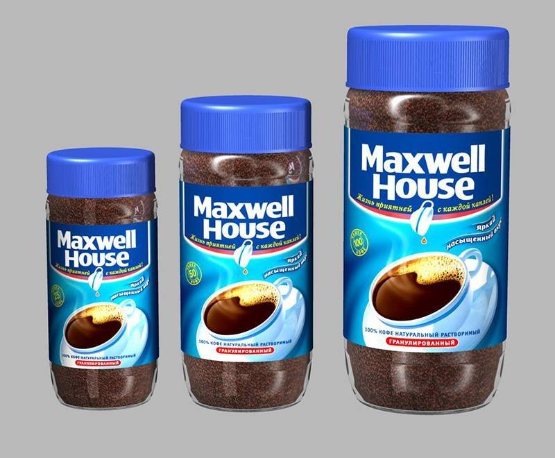 Кофе максвелл хаус (maxwell house): описание и виды марки