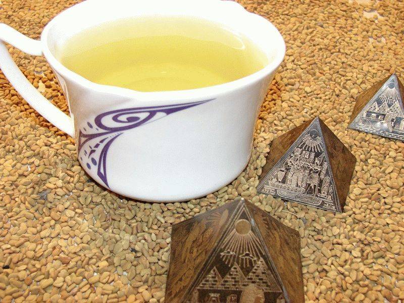 Египетский желтый чай хельба, состав и полезные свойства