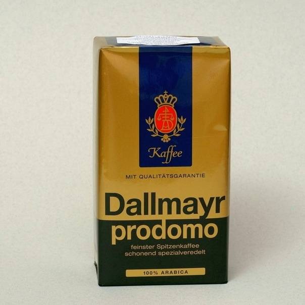 Кофе в зернах dallmayr prodomo 500 г — цена, купить в москве