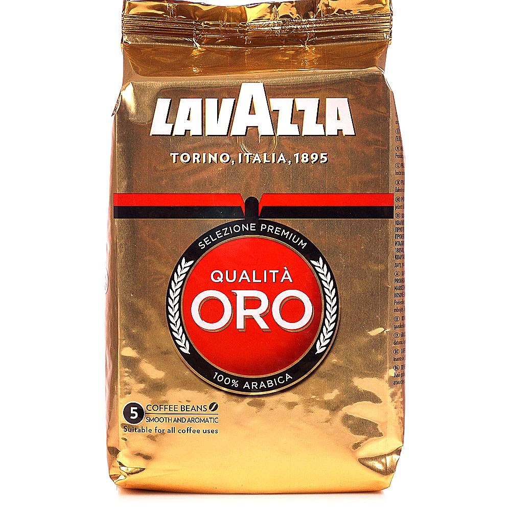 Кофе в зернах lavazza qualita oro rus 1 кг — цена, купить в москве