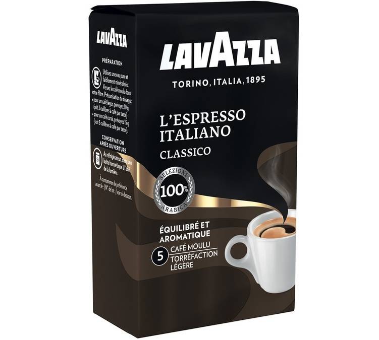 Виды кофе Lavazza и особенности приготовления