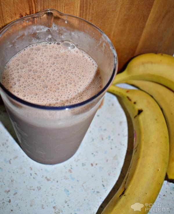 Рецепт от кашля с какао и бананом