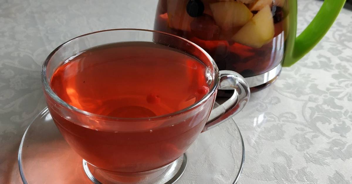 Ягодный чай - рецепт с фото