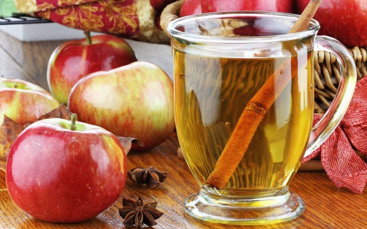 9 лучших рецептов приготовления яблочного чая