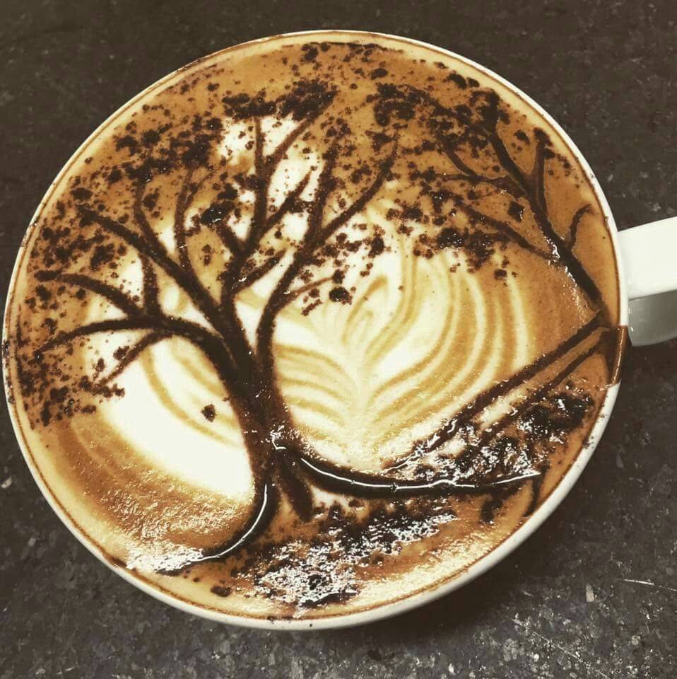 Как называется кофе с рисунком на пенке | как варить кофе