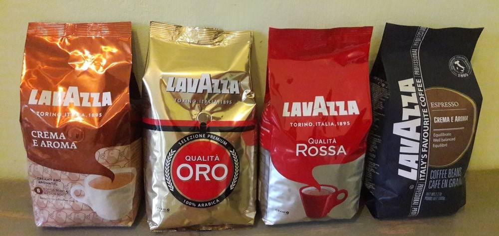 Кофе в зернах lavazza qualita oro 500 грамм