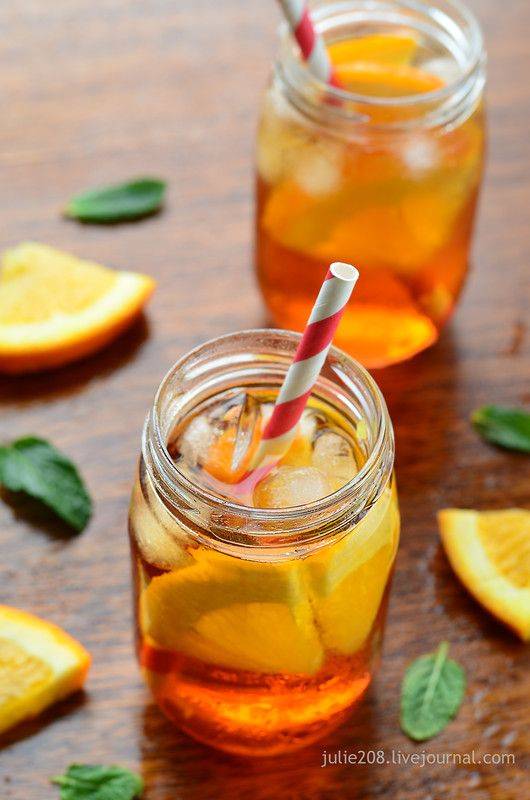 Популярные рецепты чая с апельсином