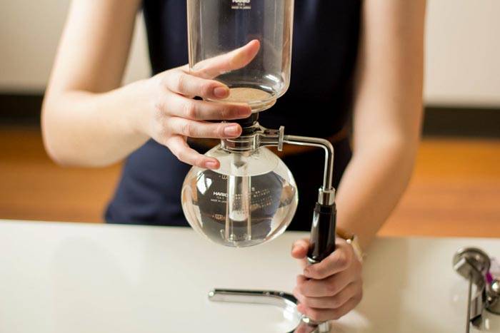 Как приготовить кофе, используя сифон