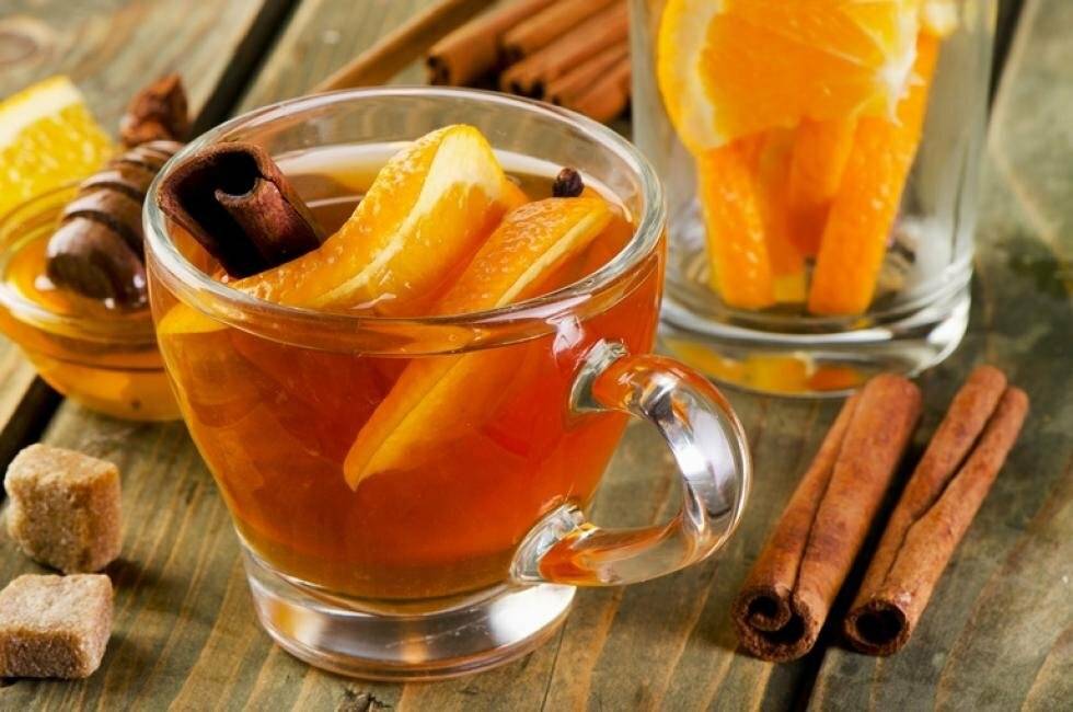 Холодный чай с апельсином рецепт с фото пошагово - 1000.menu