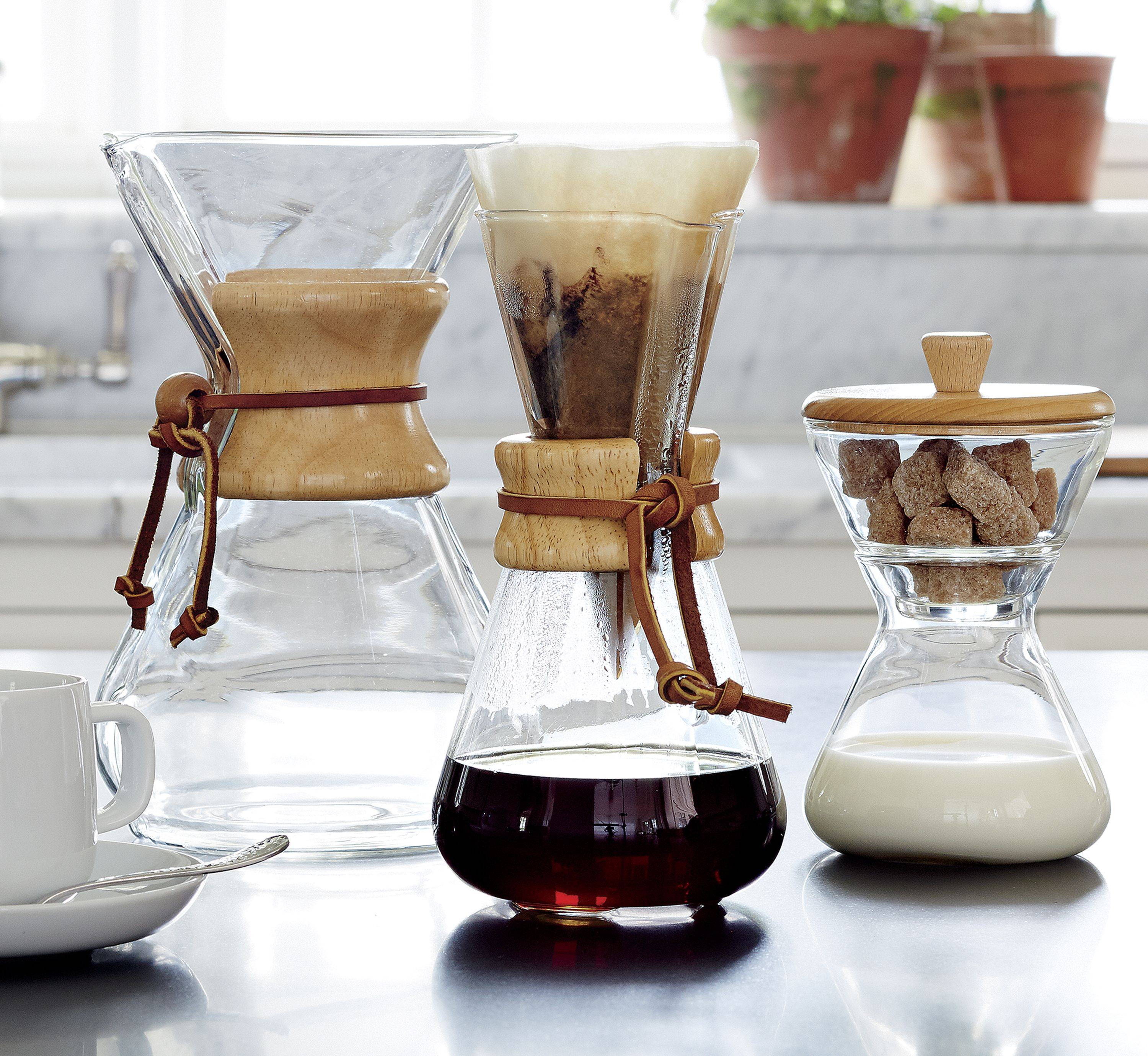 7 простых онлайн шагов для приготовления фильтр кофе в Кемексе