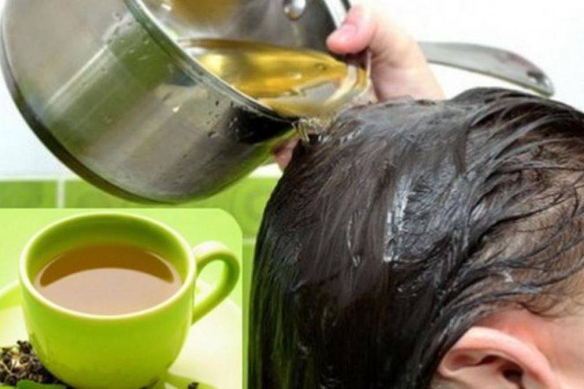 Зеленый чай для волос: против перхоти, выпадения волос, для роста