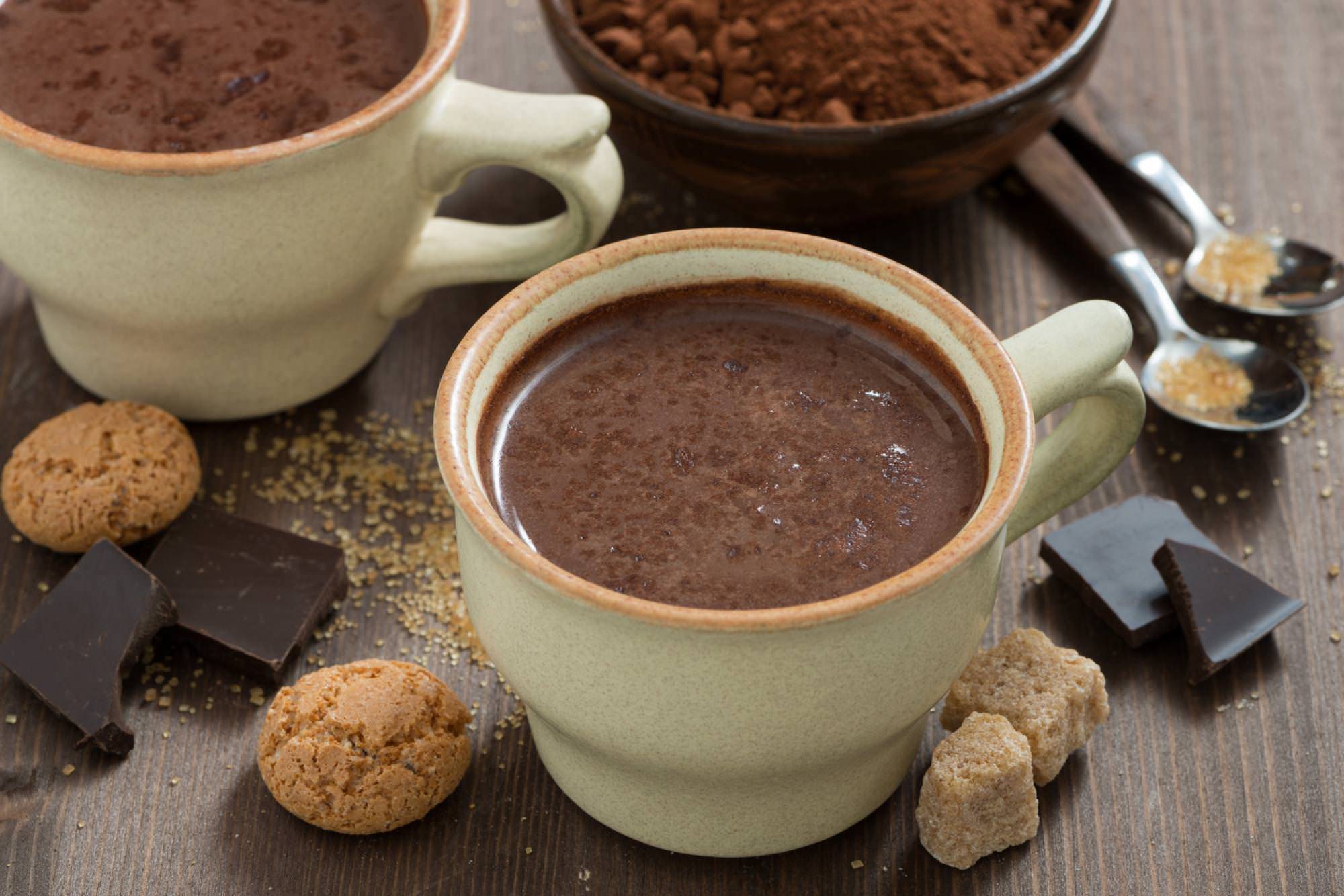 Горячий шоколад - как сварить вкусный и полезный напиток дома по рецептам с фото