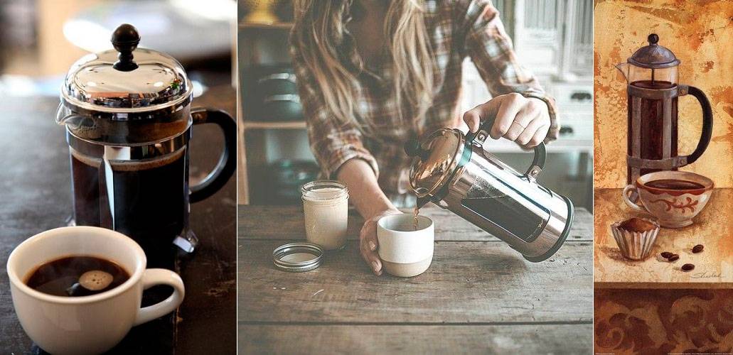 Сходства и различия кофе френч-пресс и эспрессо.