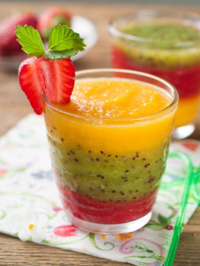Как приготовить витаминный смузи из фруктов и ягод в домашних условиях - рецепт с фото