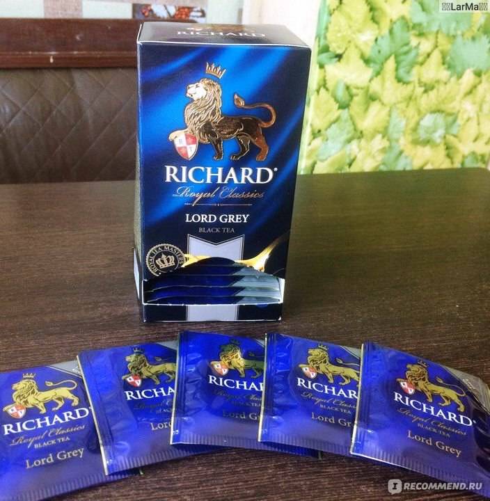 История бренда чая richard, ассортимент, отзывы