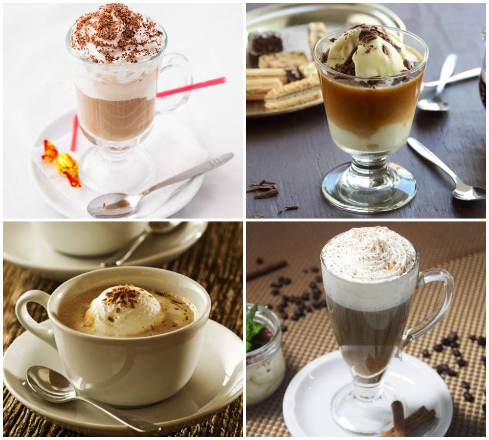 Кофе с мороженым - рецепты холодного и горячего гляссе, с фруктовым и шоколадным мороженым