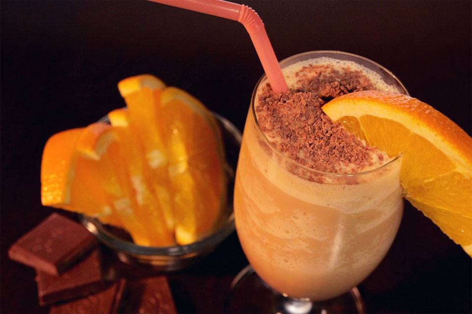 Кофе с апельсиновым соком — пошаговый рецепт с фото