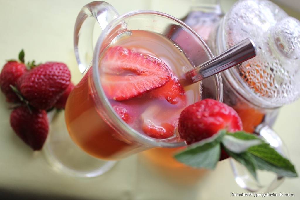 Как приготовить освежающий чай с дыней и мятой