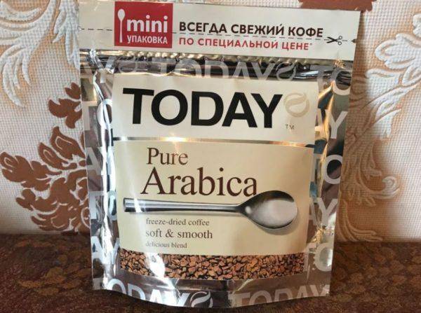 Кофе today "pure arabica" - отзывы на i-otzovik.ru