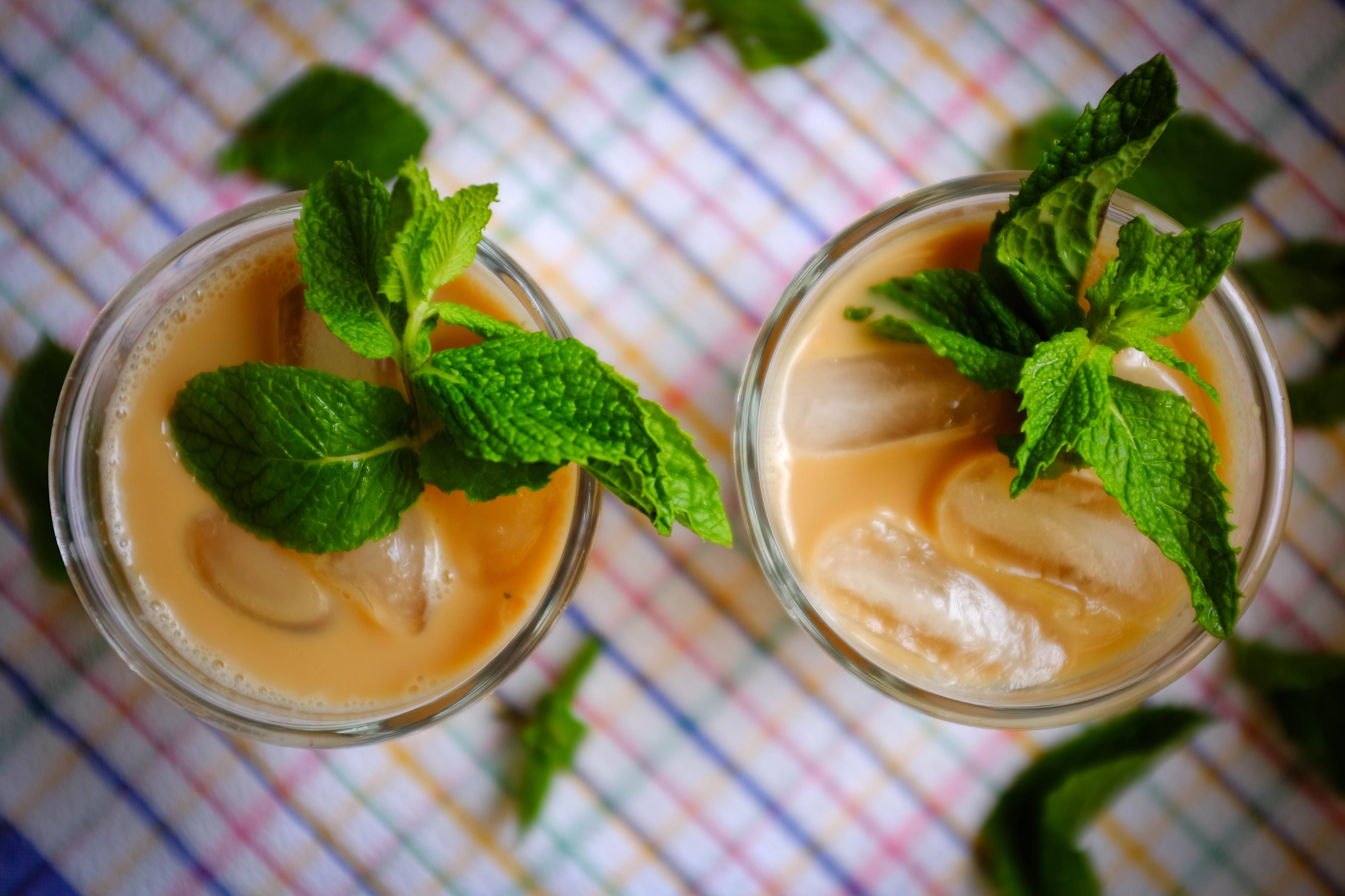 Кофе с мятой – рецепты со свежими и сушеными листьями