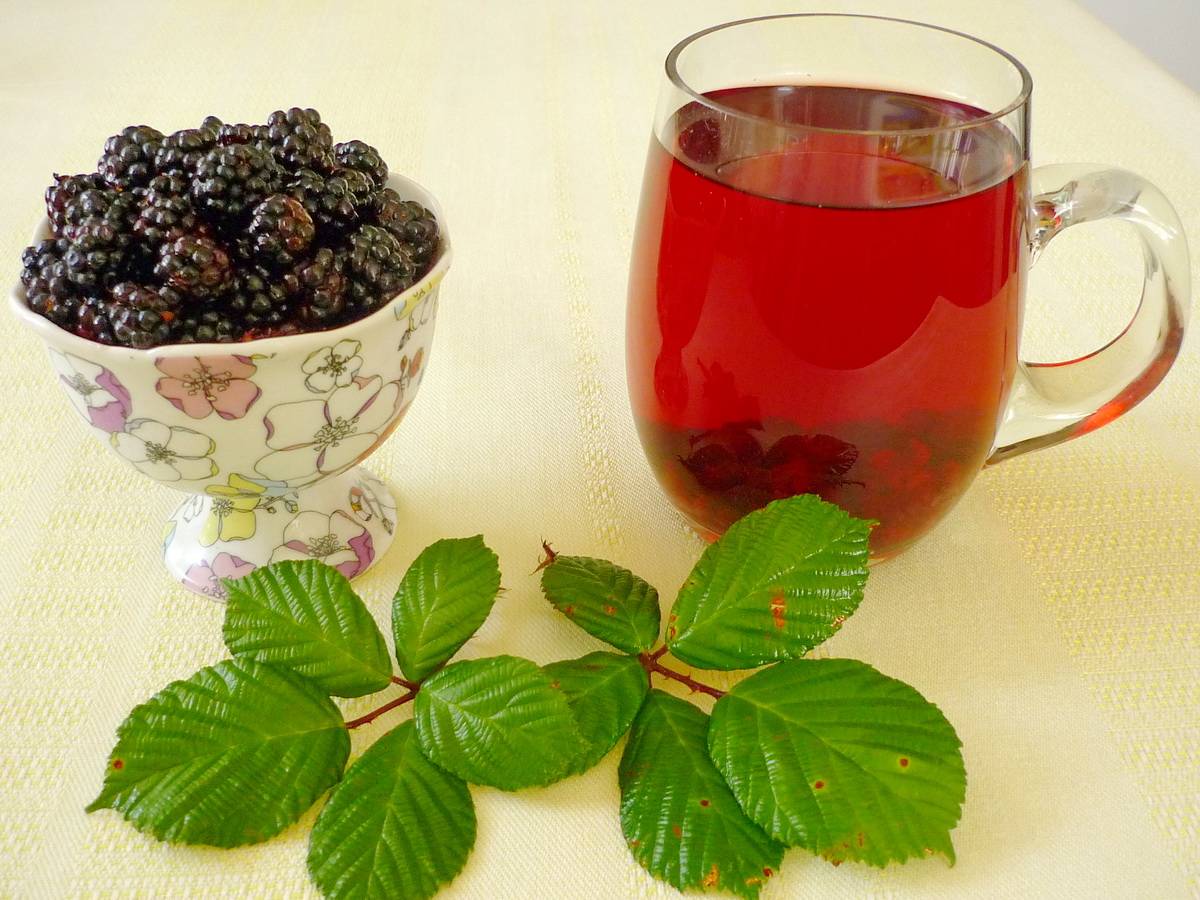 Польза чая из листьев малины для женщин, в том числе при беременности