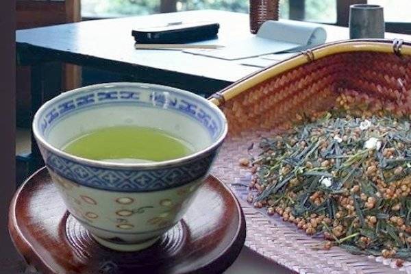 Японский рисовый чай генмайча