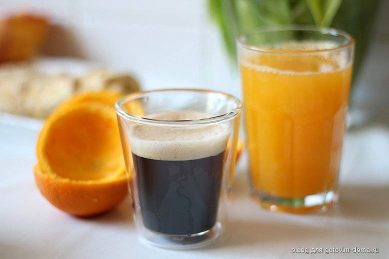 Кофе с апельсиновым соком | рецепты блюд