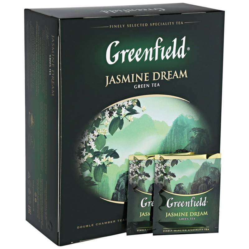 Зеленый чай гринфилд в пакетиках польза и вред