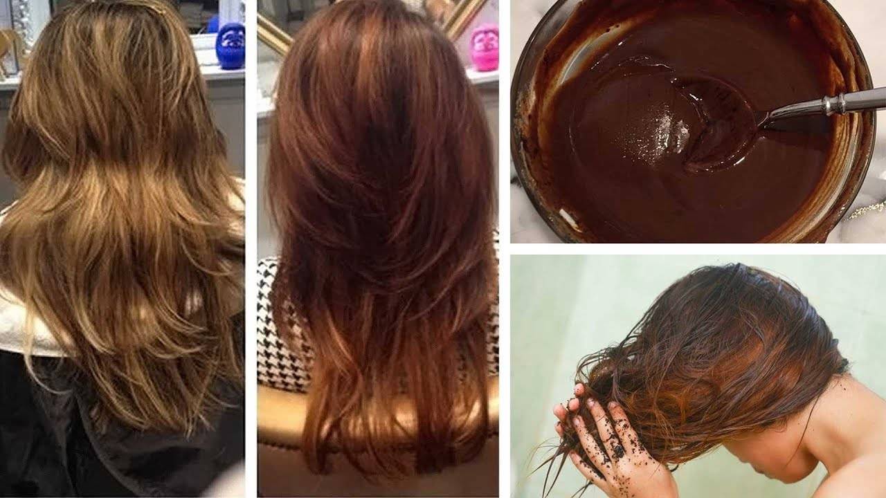 Окрашивание волос с помощью кофе