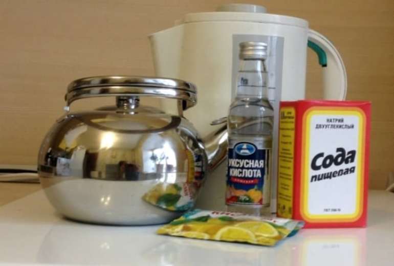 Как очистить чайник от накипи в домашних условиях – лимонной кислотой, содой, уксусом