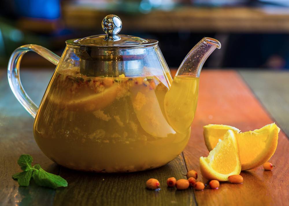 Облепиховый чай: рецепт чая с облепихой, польза и вред, как его приготовить