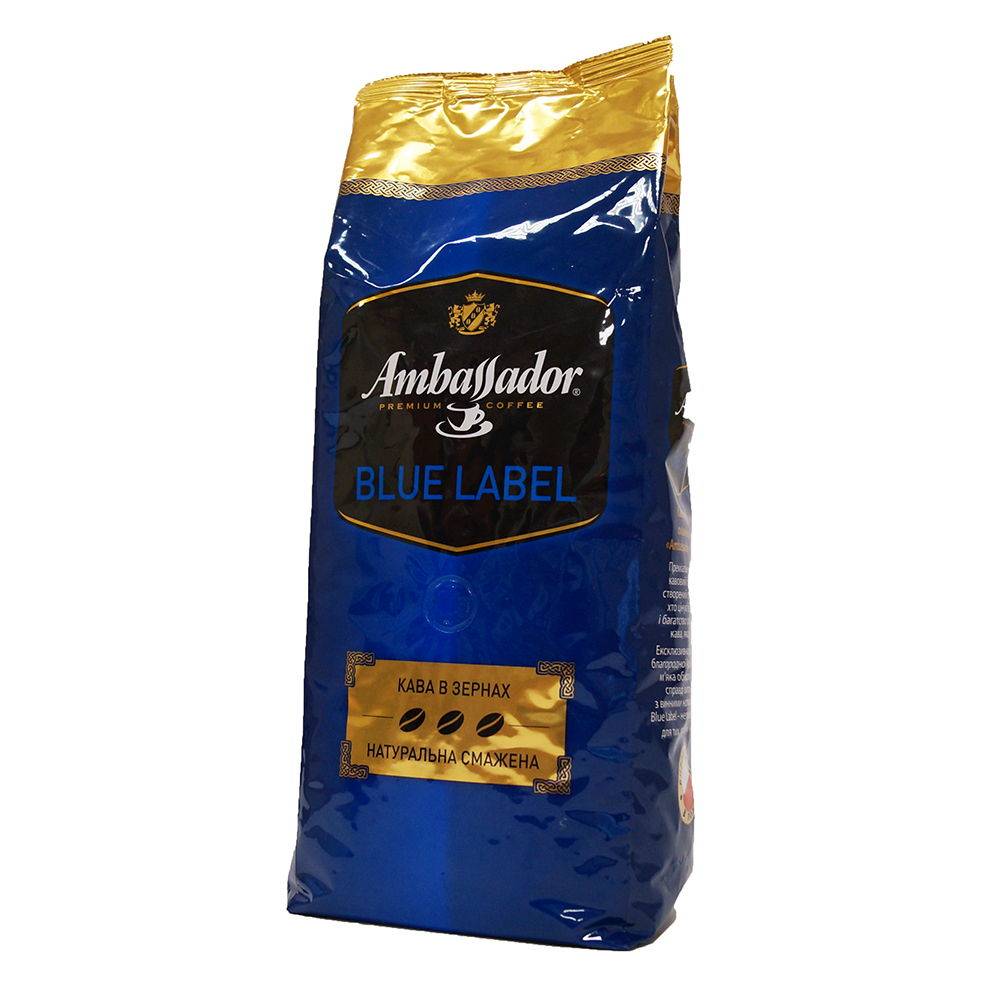 Кофе в зернах ambassador gold label 1 кг. — цена, купить в москве