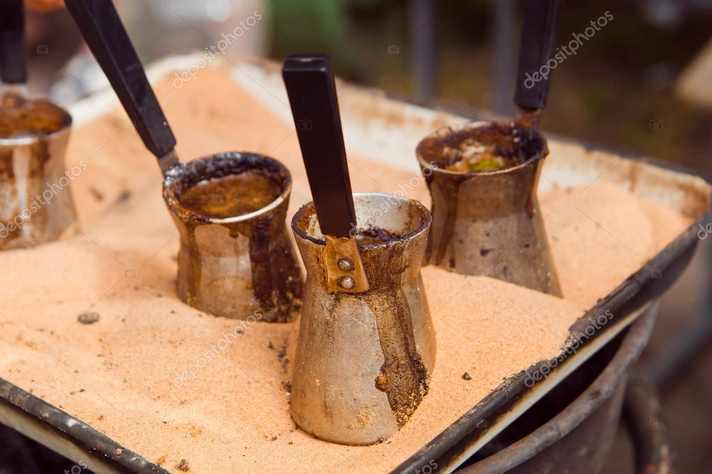 Набор для приготовления кофе на песке